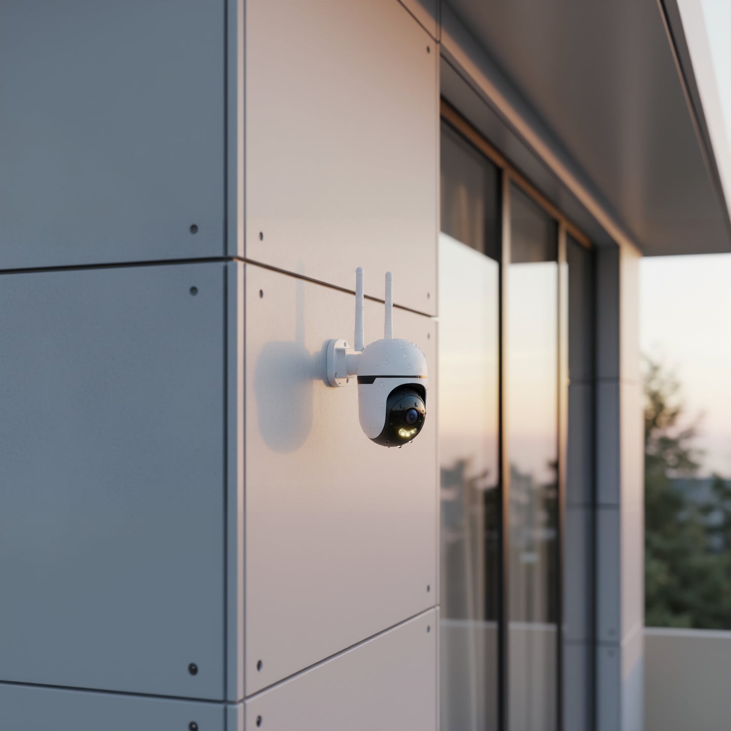 360° Outdoor PTZ Security Camera – AI Motion Detection, Night Vision & 2K HD